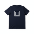 Men's Designer T-Shirt with white square